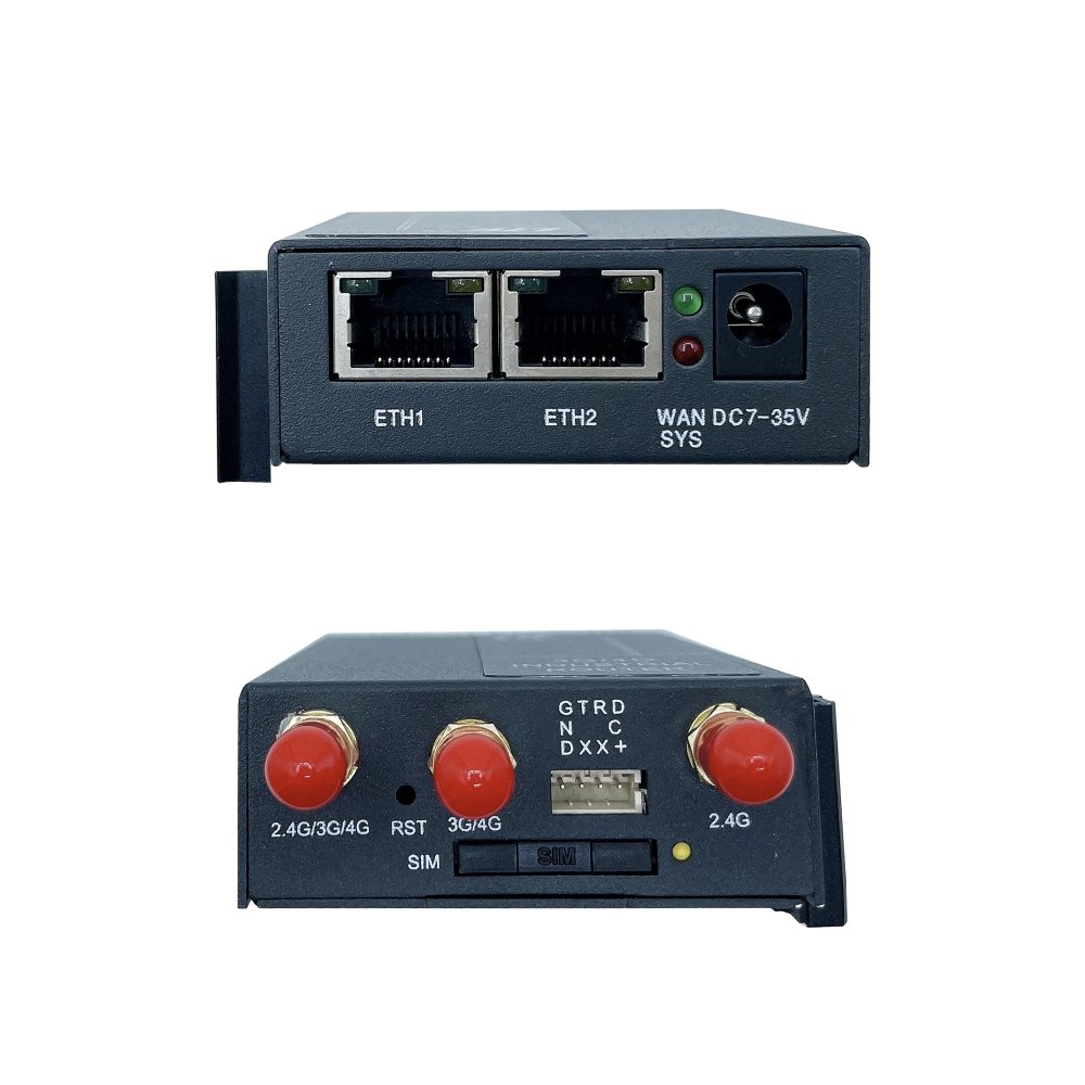 Unlocked Industrial Openwrt LTE 3G 4G WiFi Router Sim Card Slot 2.4G Frequencies 300Mbps LAN Data Rate VPN Firewall WEP WPA